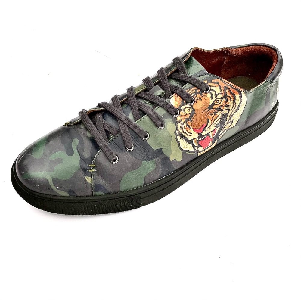 Polo Ralph Lauren Jermain Tiger Logo Sneakers.